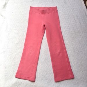 Tommy Hilfiger Pink Low Rise Flare Leg Sweatpants